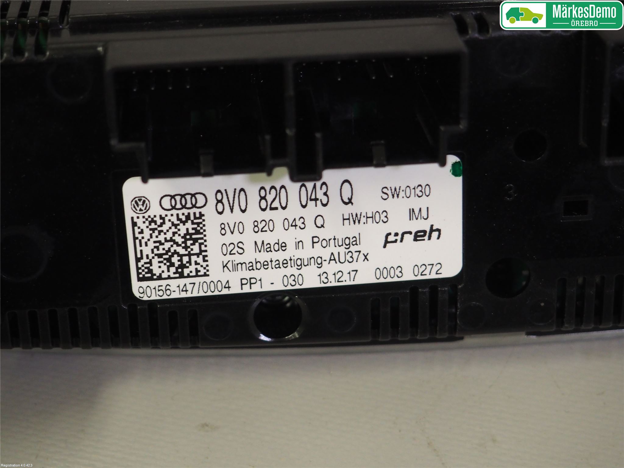 Audi A3/S3 8V 13-20 Ac Styrenhet Ac Manöveren