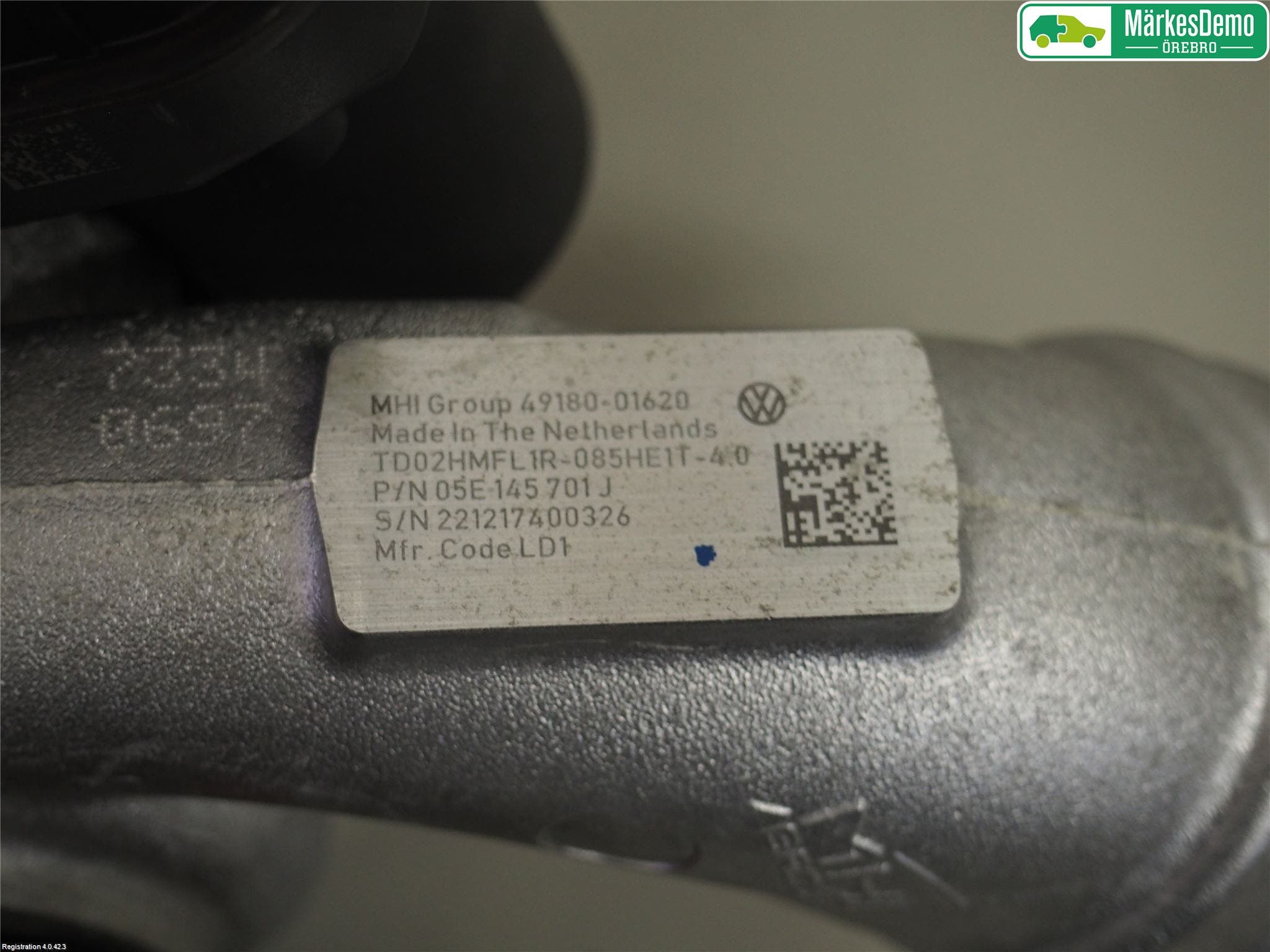 Audi A3/S3 8V 13-20 Turboaggregat