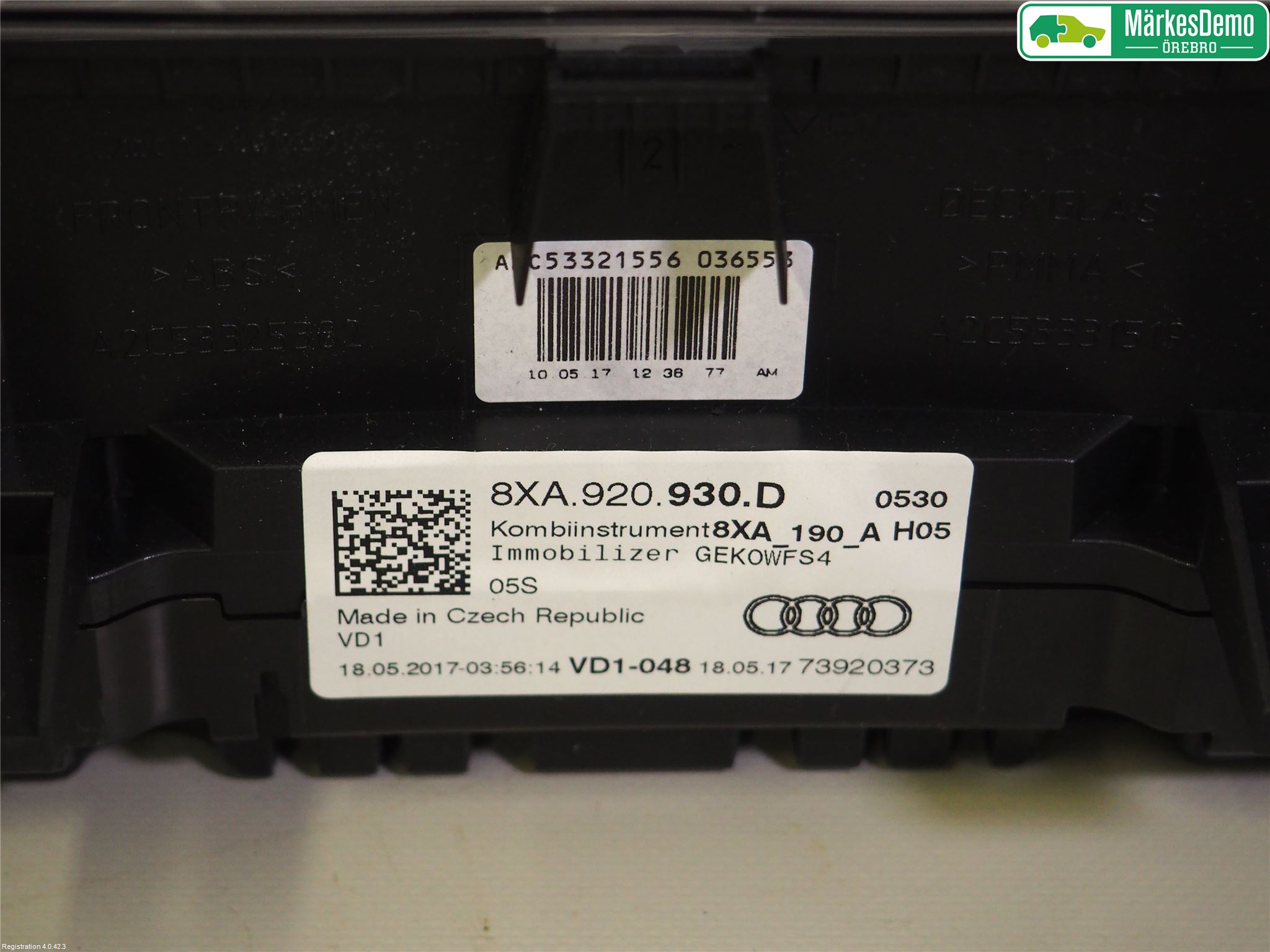 Audi A1 19- Instrument Komb