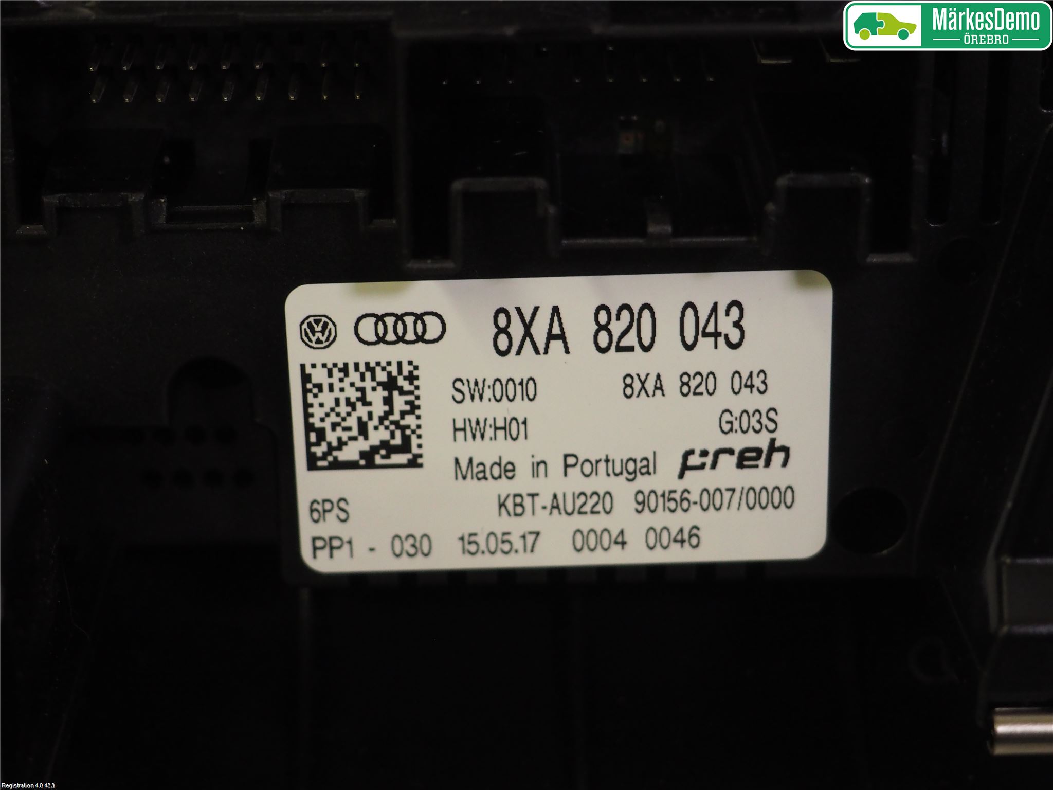 Audi A1 19- Ac Styrenhet Ac Manöveren