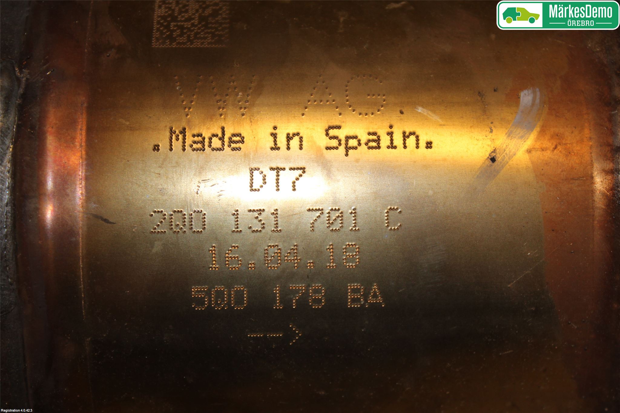 Volkswagen VW POLO VI 18->> Katalysator