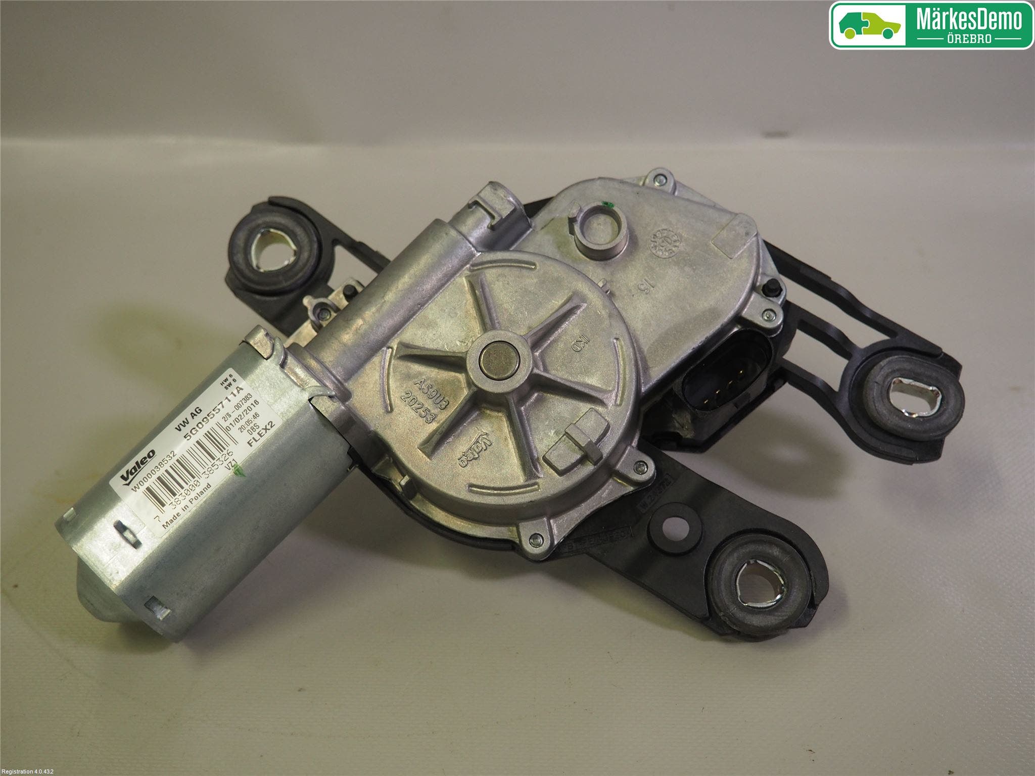 Volkswagen VW GOLF / E-GOLF VII 13-20 Torkarmotor Baklucka