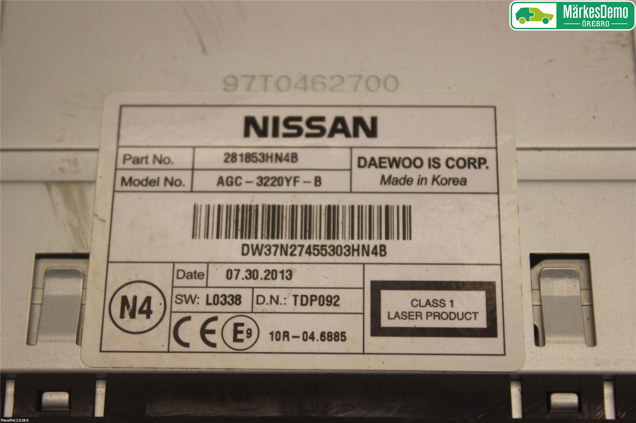 Nissan MICRA 11-16 Radio