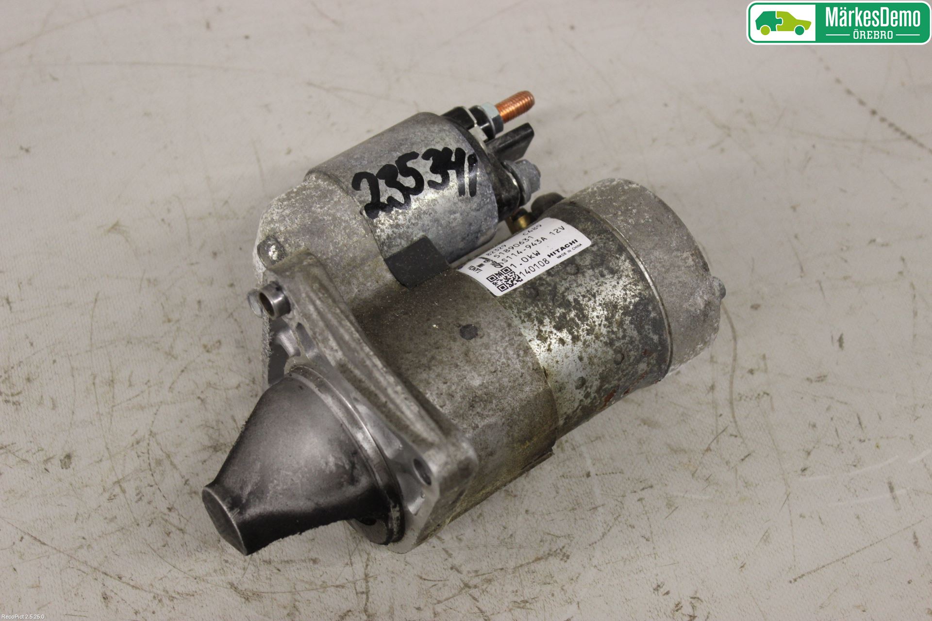 Fiat 500 07- Startmotor