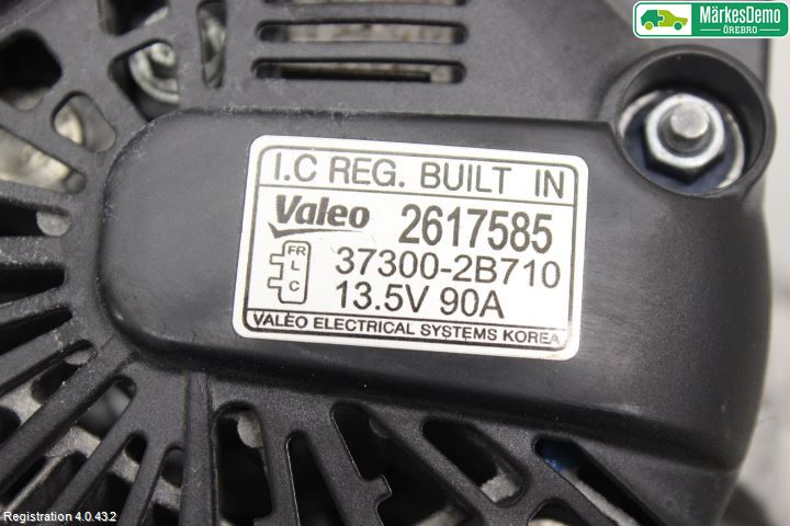 Kia VENGA 10-19 Generator