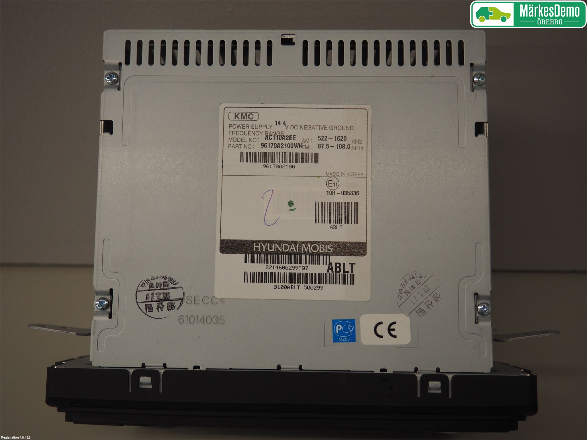 Kia CEED 12-18 Radio