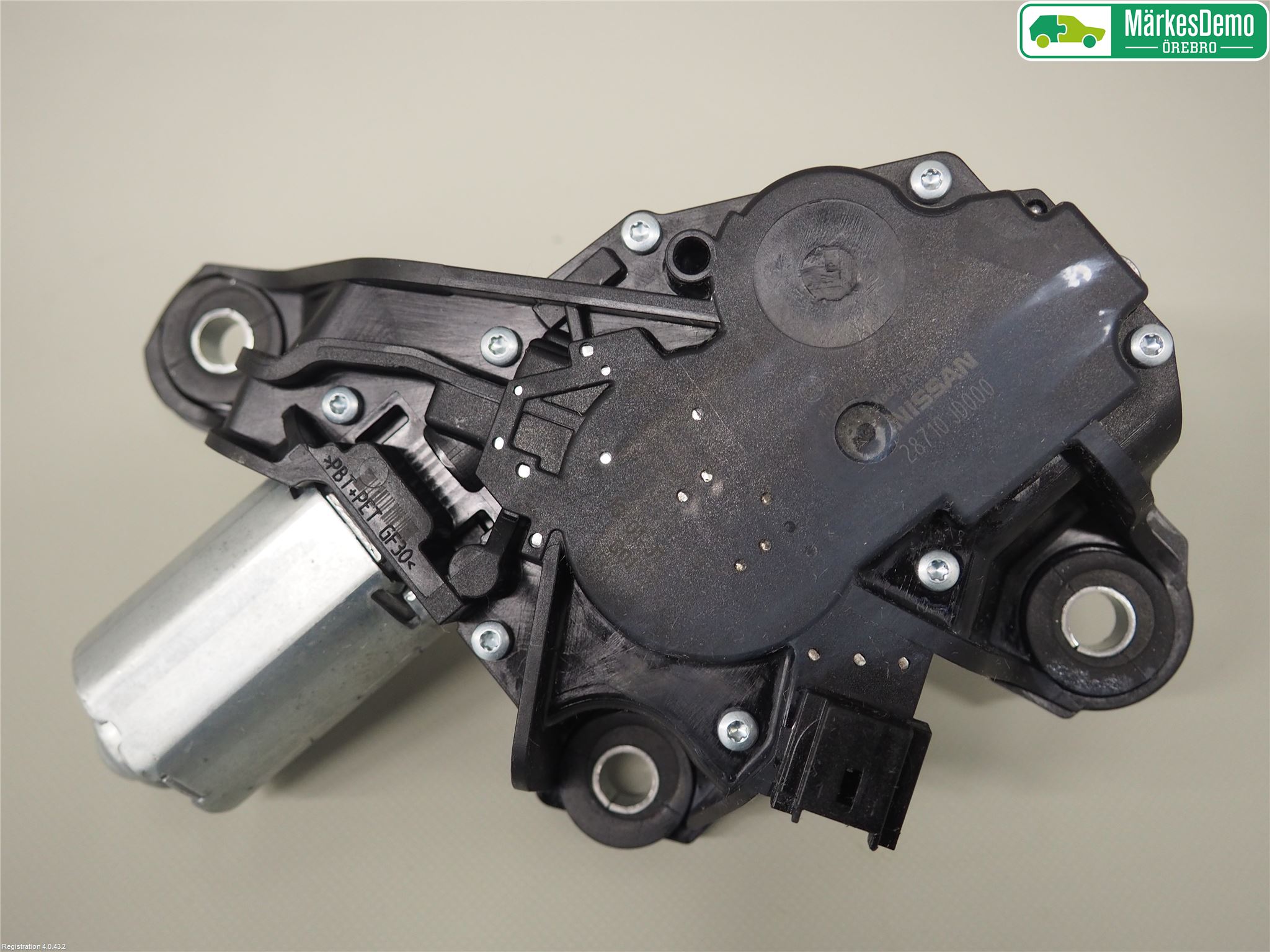 Nissan QASHQAI 10-14 Torkarmotor Baklucka