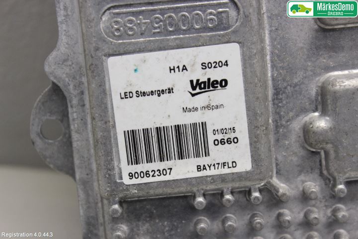 Peugeot 508 11-18 Styrenhet Strålkastare