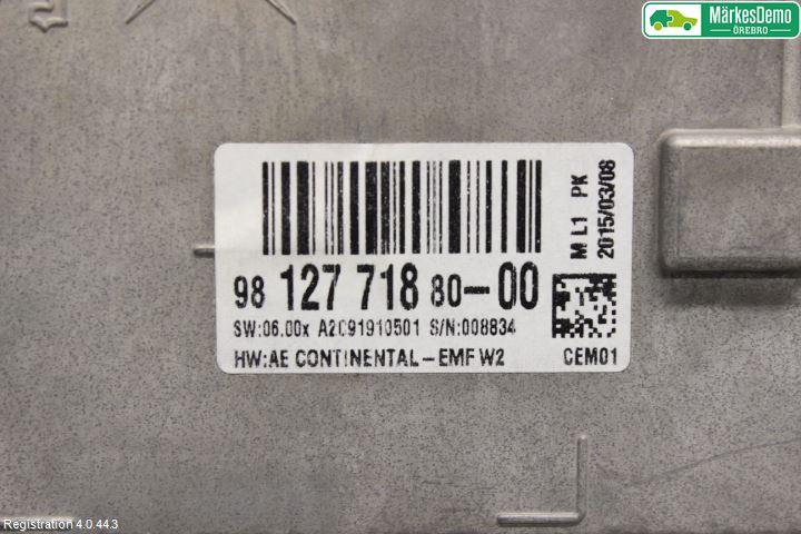 Peugeot 508 11-18 Bildskärm