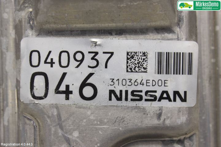 Nissan QASHQAI 14-17 Styrenhet Växellåda