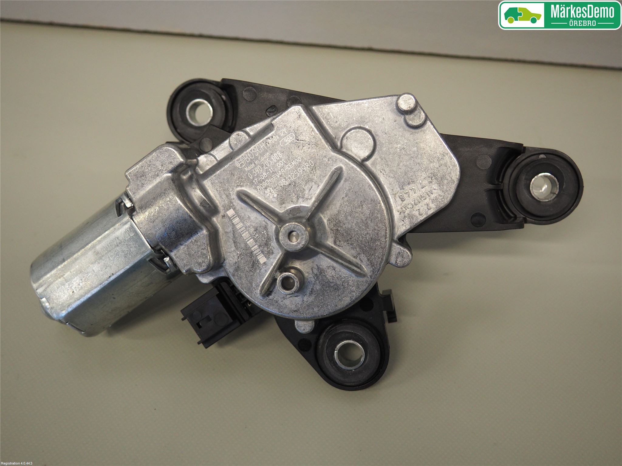 Peugeot 3008 17-24 Torkarmotor Baklucka