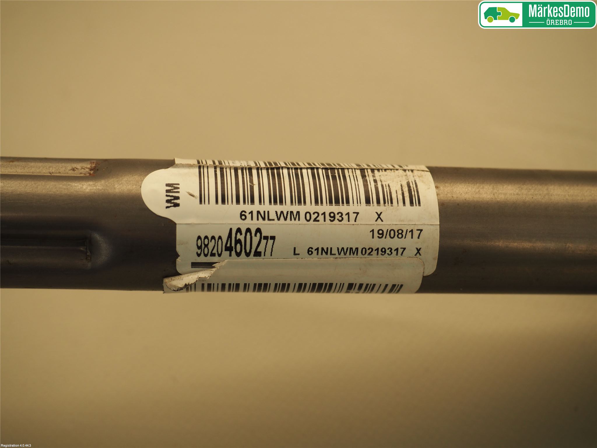 Peugeot 3008 17-24 Rattaxelagg Justerbart