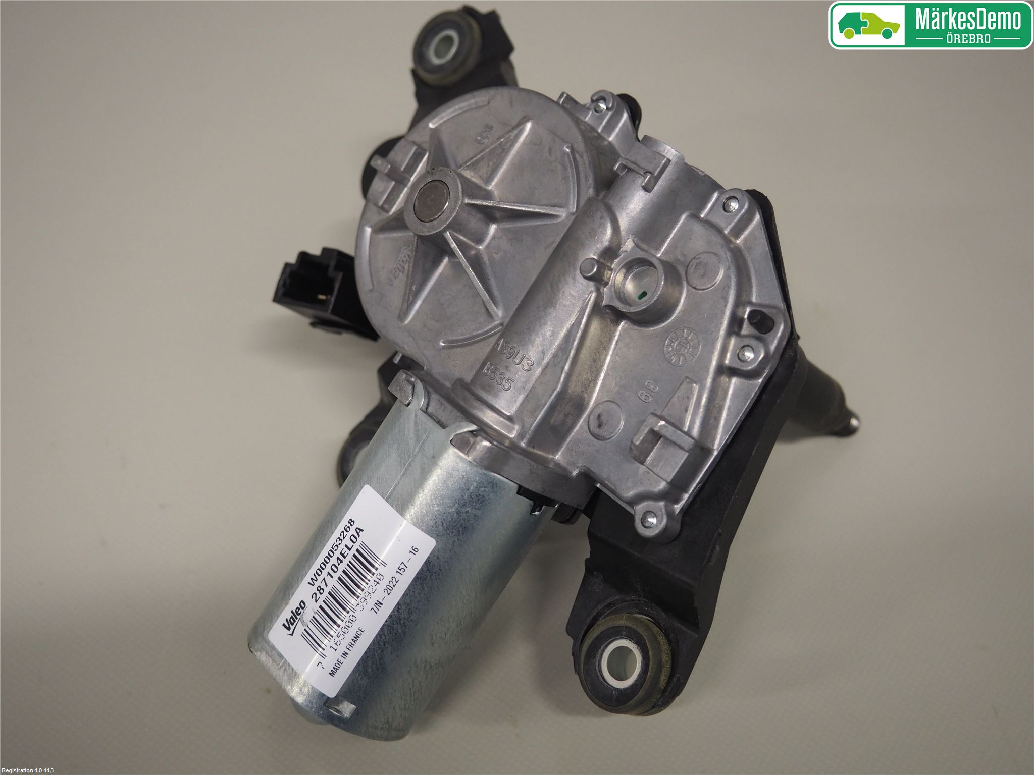 Nissan QASHQAI 14-17 Torkarmotor Baklucka