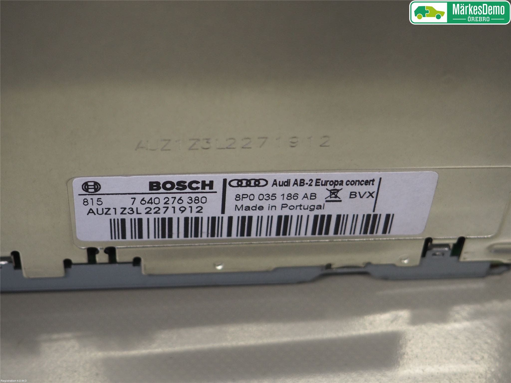 Audi A3/S3 05-13 Radio