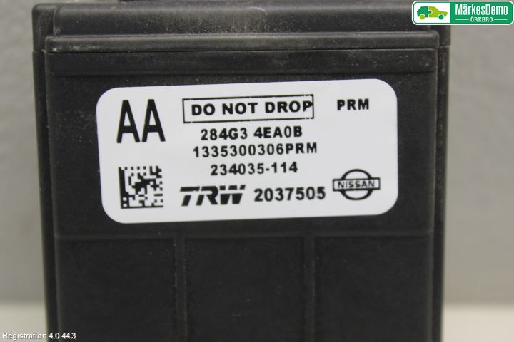 Nissan QASHQAI 14-17 Sensor Övrigt