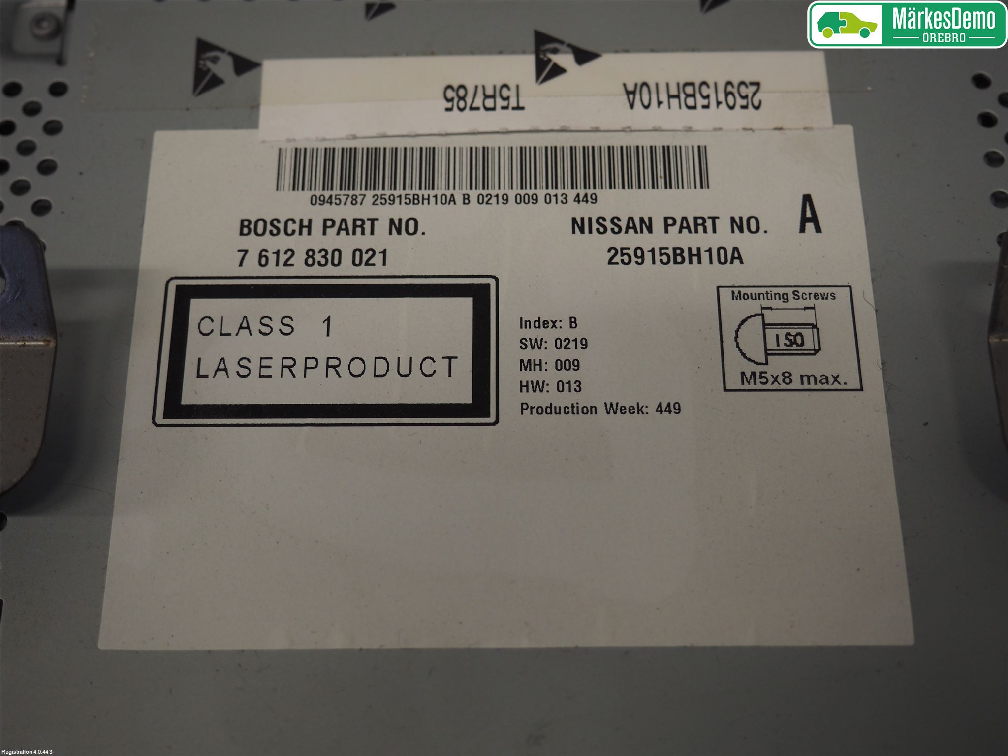 Nissan NOTE E11 06-14 Gps Navigator