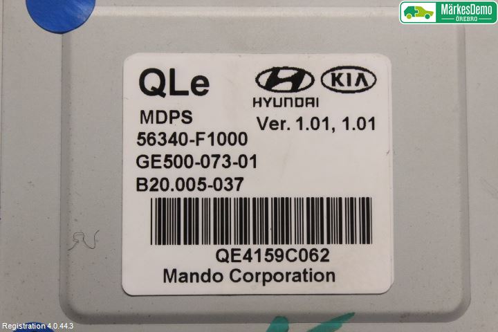 Kia SPORTAGE (SL) 11-15 Styrenhet Styrservo