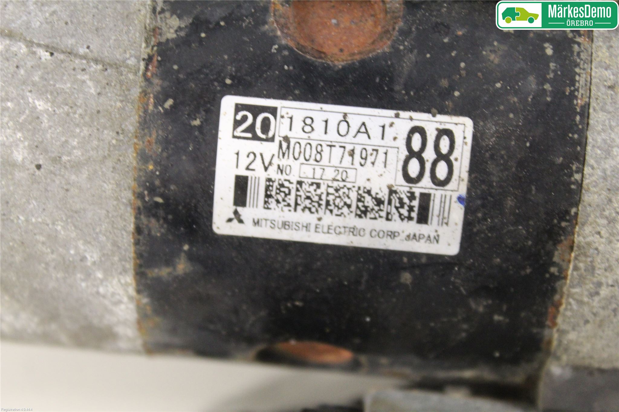 Mitsubishi ASX 10-22 Startmotor Diesel