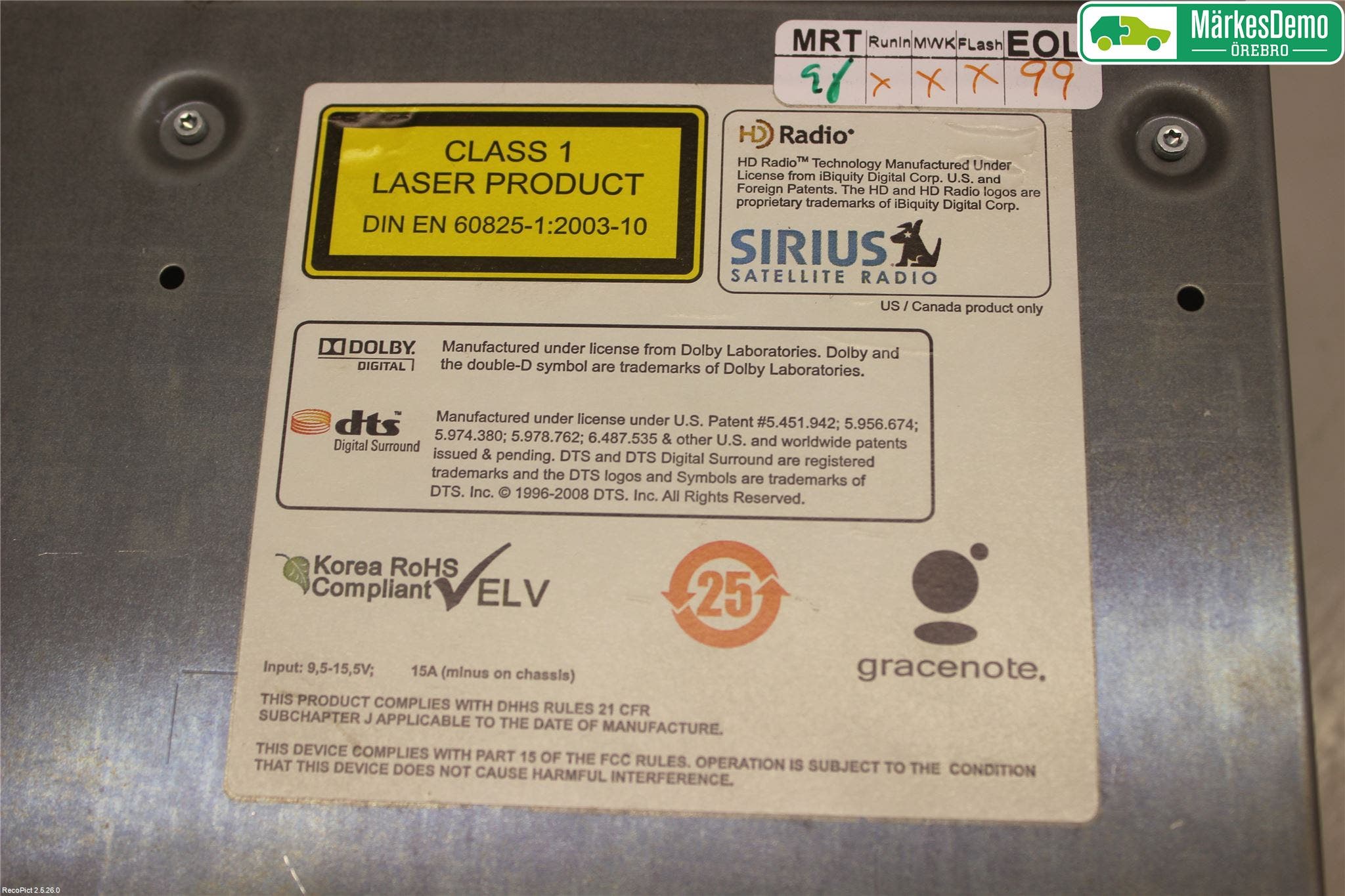 BMW 1 F20/F21 11-19 Gps Navigator