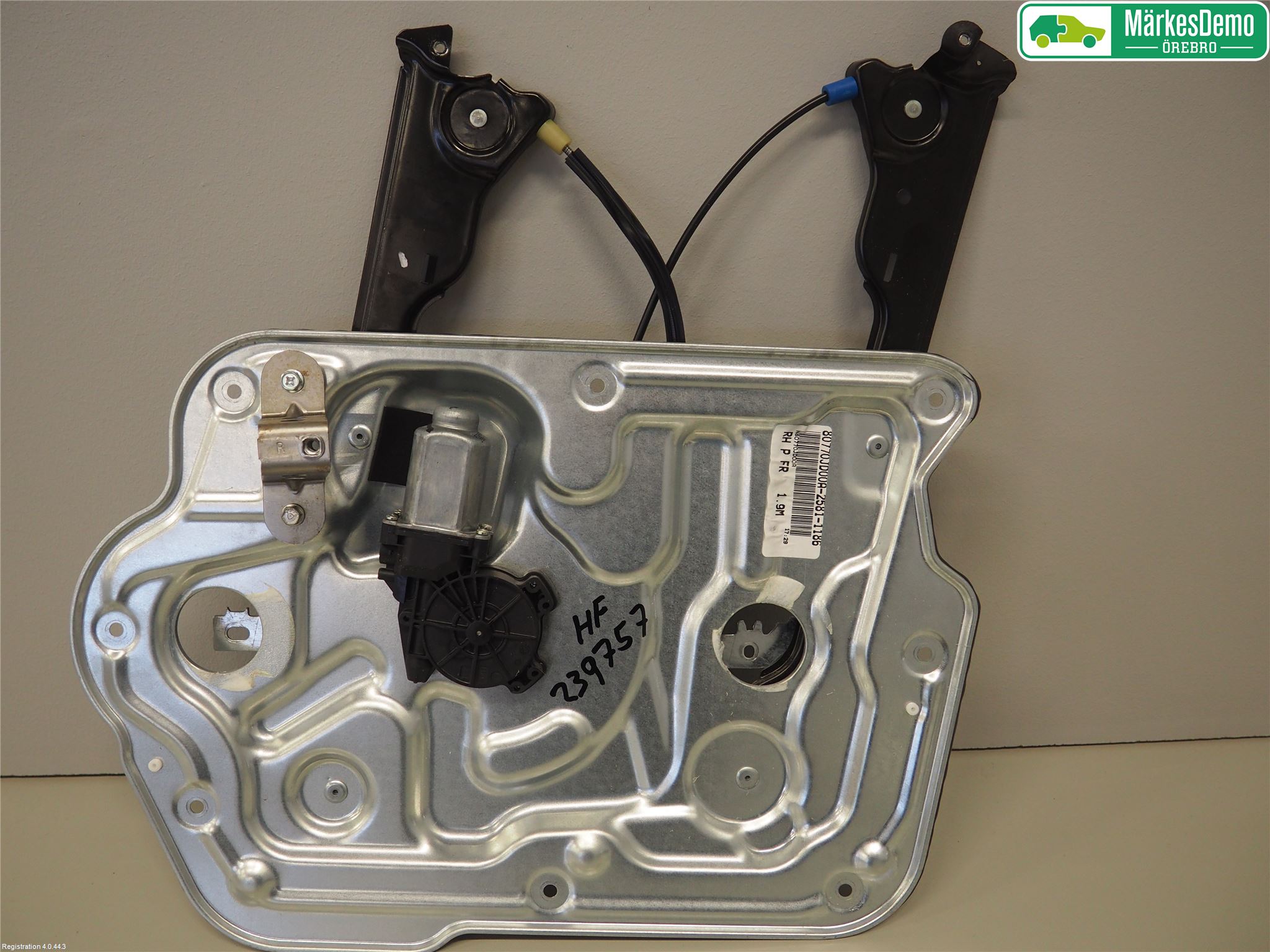 Nissan QASHQAI+2  10-14 Fönsterhiss El Kompl