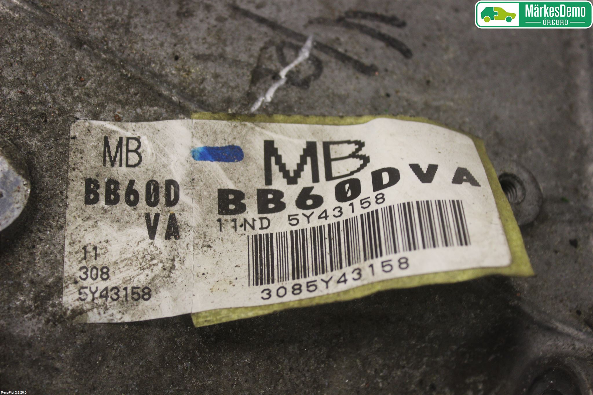 Nissan QASHQAI+2  10-14 Växellåda Man 6 Vxl