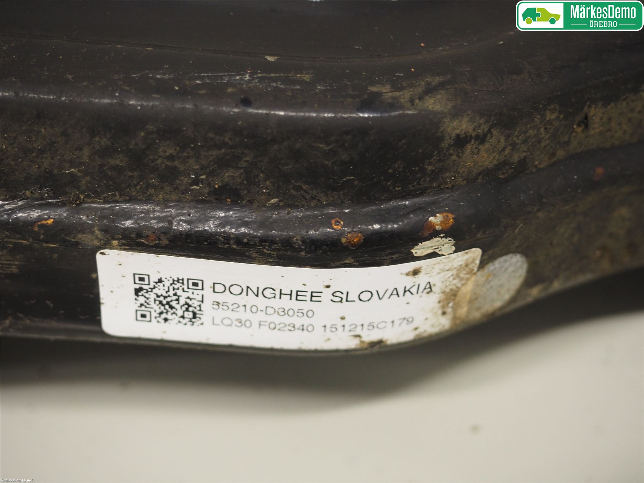 Kia SPORTAGE (SL) 11-15 Bärarm Bak Vänster