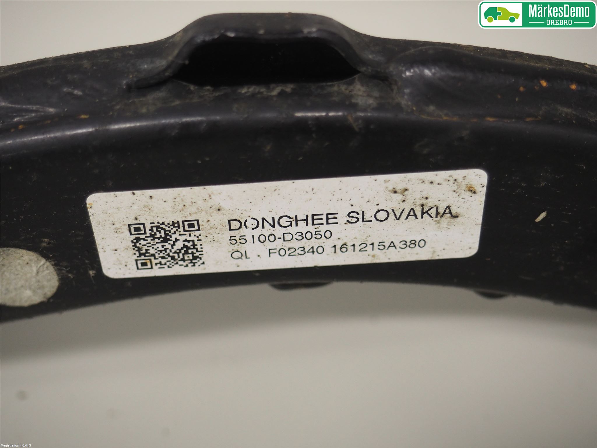 Kia SPORTAGE (SL) 11-15 Bärarm Bak Övre Höger