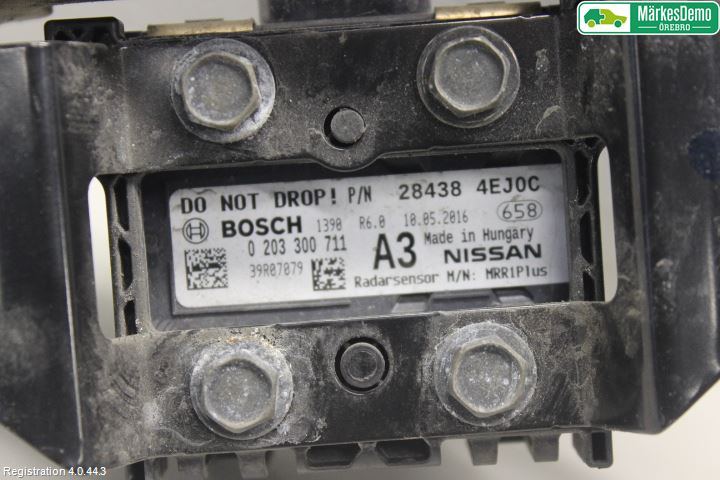 Nissan QASHQAI 14-17 Sensor Adaptiv Farthållare