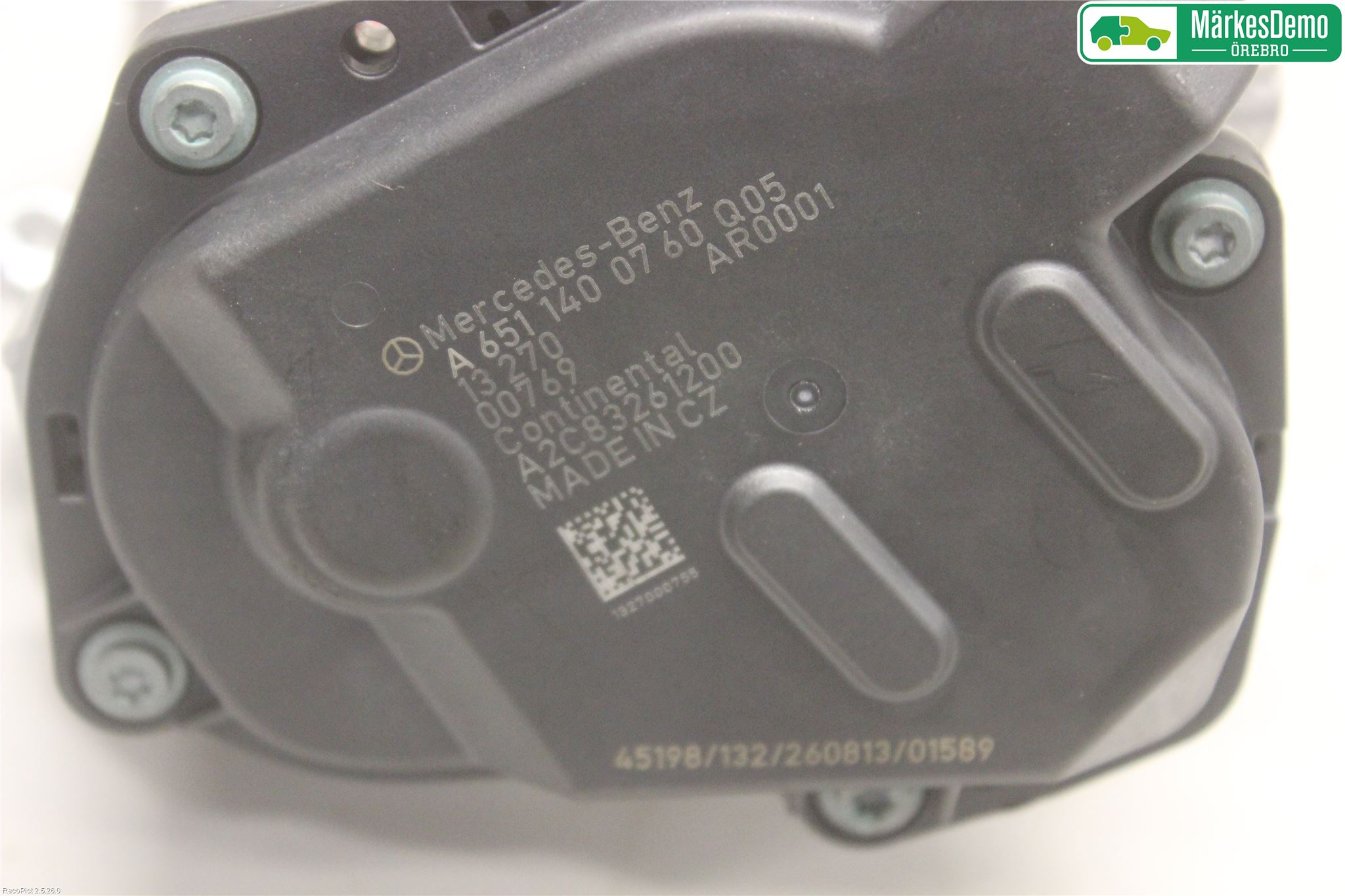 Mercedes-Benz MB A-KLASS (W176) 13-18 Egr Ventil