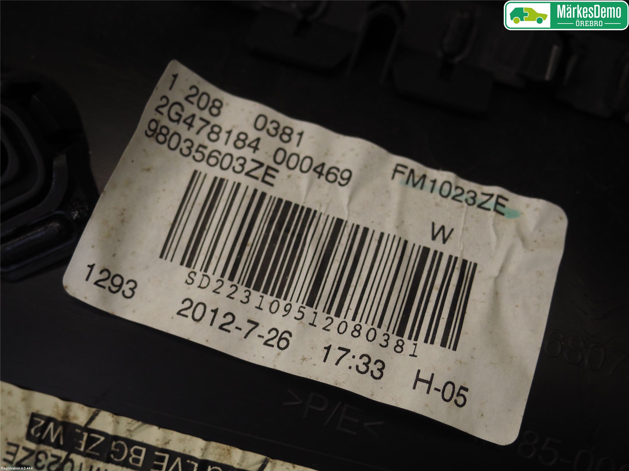 Peugeot 508 11-18 Dörrklädsel Vä