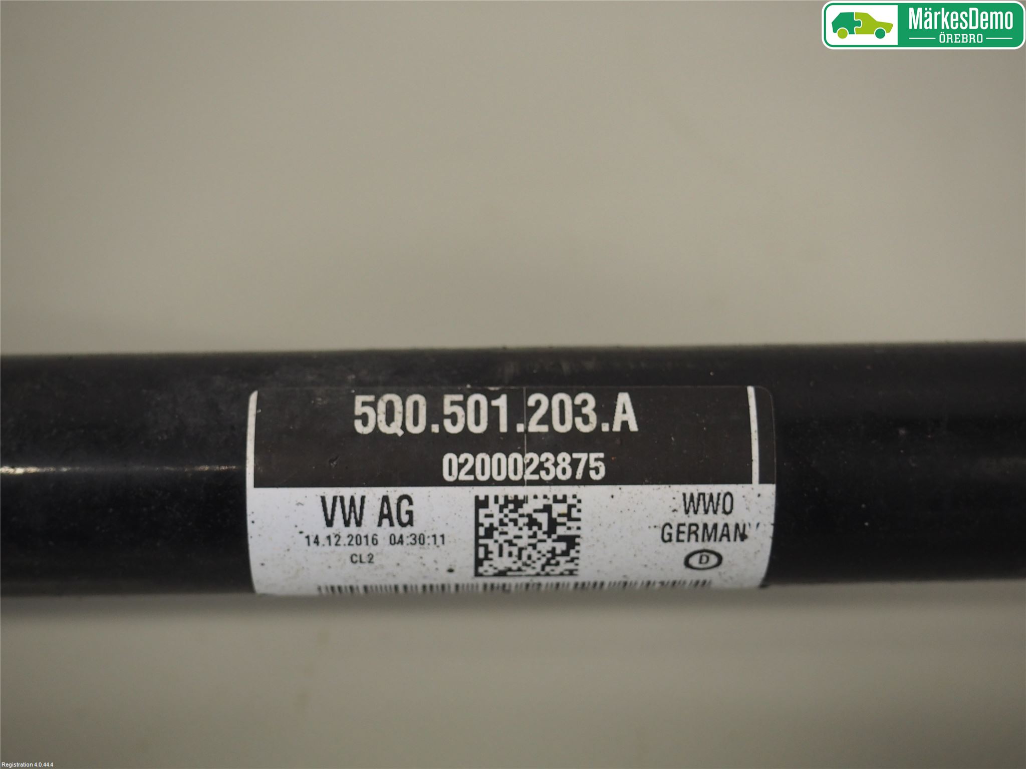 Skoda OCTAVIA (5E) 13-20 Drivaxel Bak Vänster