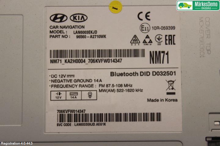 Kia CEED 12-18 Gps Navigator