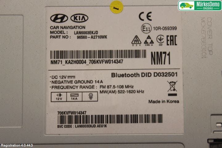 Kia CEED 12-18 Gps Navigator