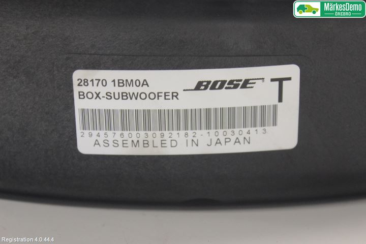 Nissan 370Z Högtalare