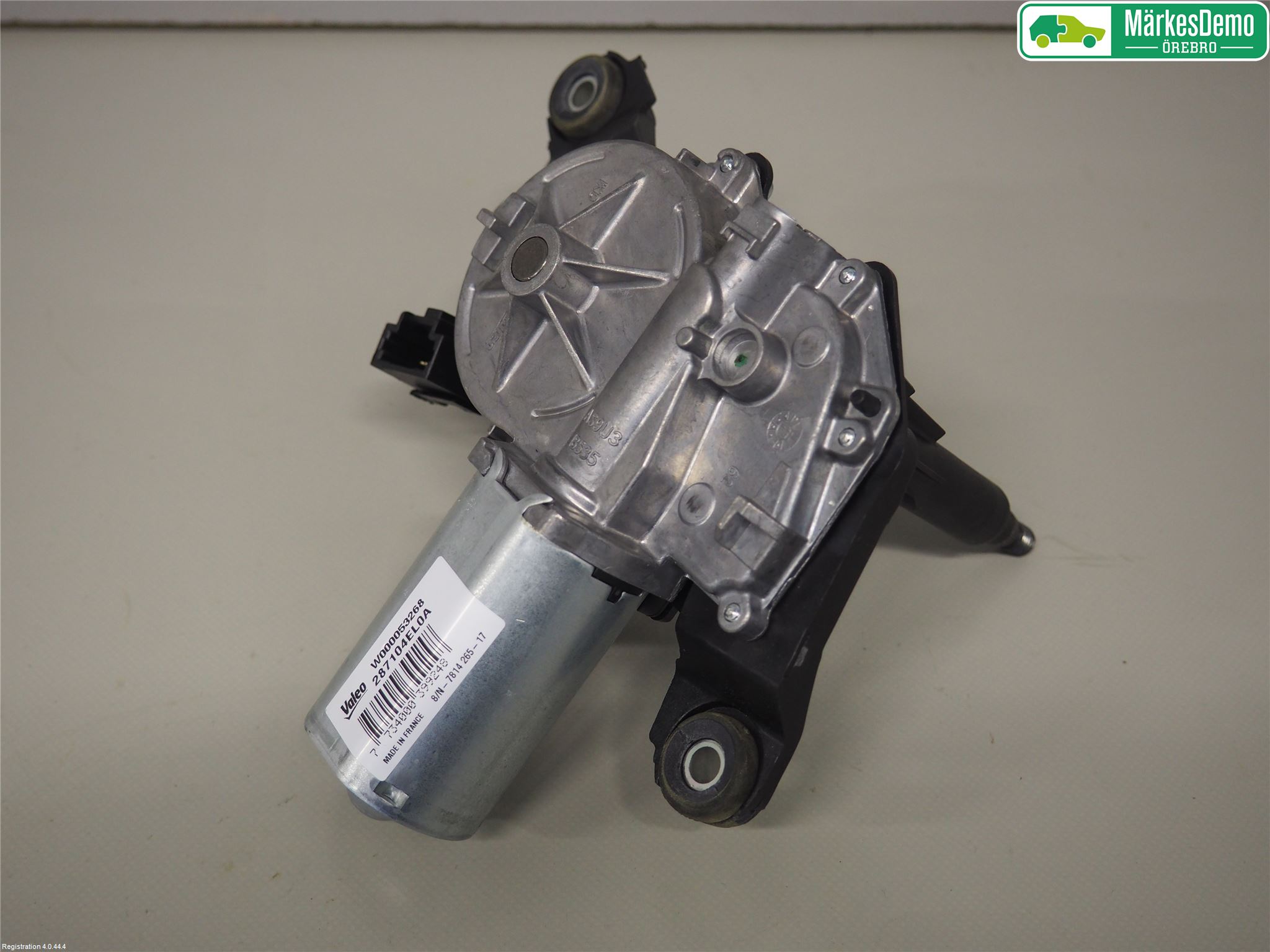 Nissan QASHQAI 14-17 Torkarmotor Baklucka