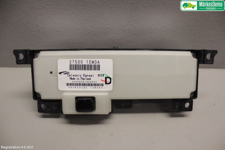 Nissan 370Z Ac Styrenhet Ac Manöveren