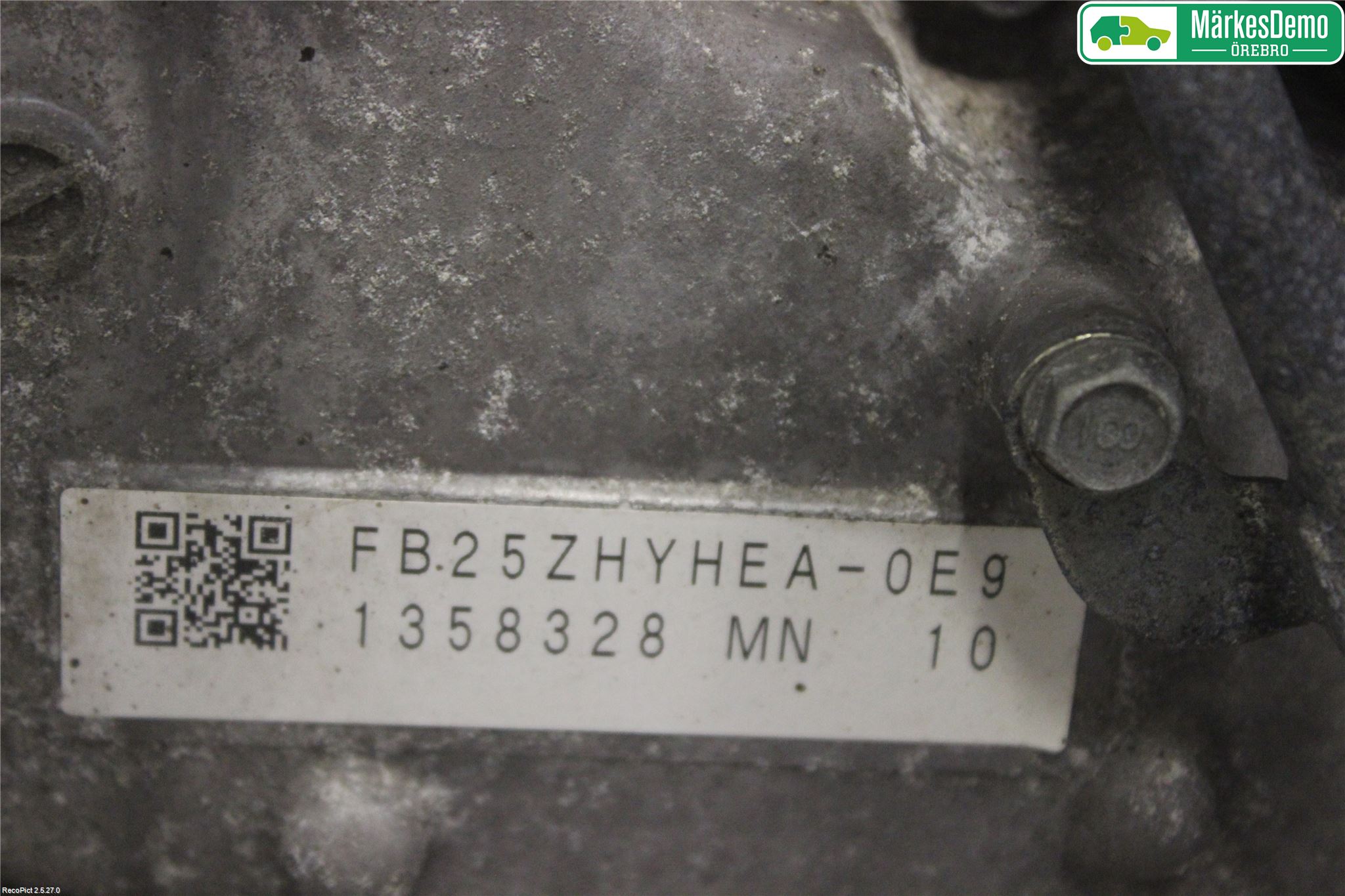 Subaru OUTBACK 10-15 Motor Bensin