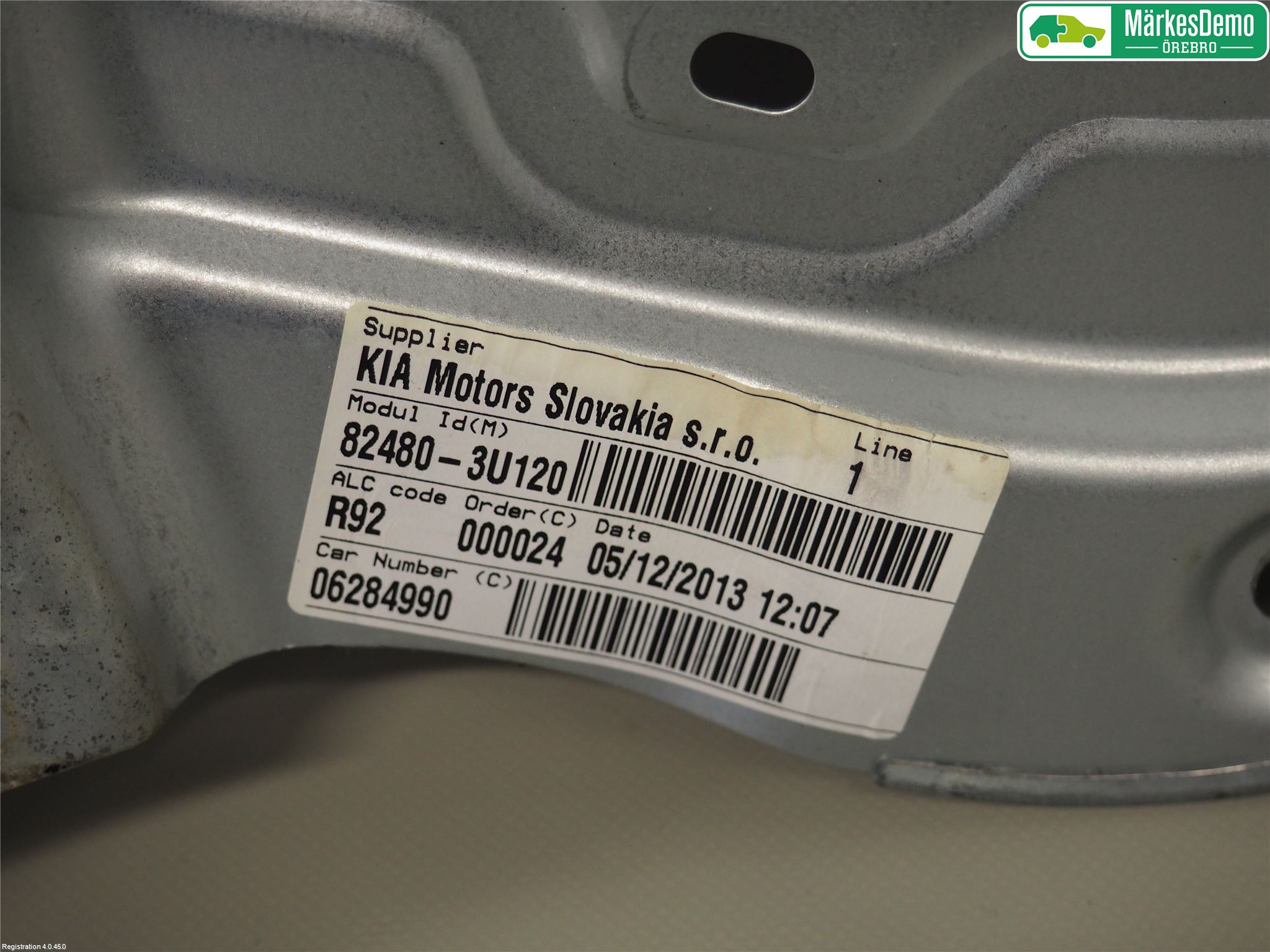 Kia SPORTAGE (SL) 11-15 Fönsterhiss El Kompl