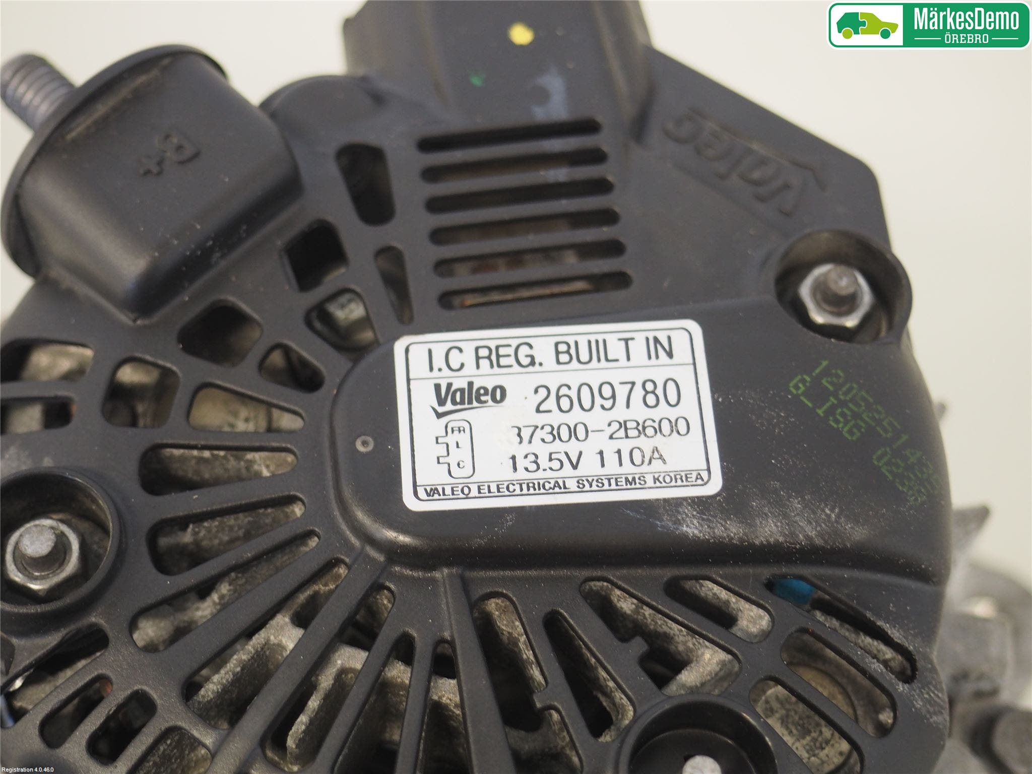 Kia SPORTAGE (SL) 11-15 Generator