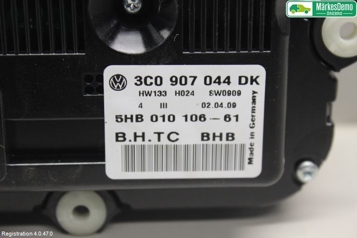 Volkswagen VW PASSAT 05-11 Ac Styrenhet Ac Manöveren