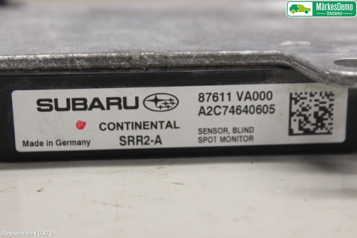 Subaru OUTBACK 15-20 Sensor Aktivt Kollisionsskydd