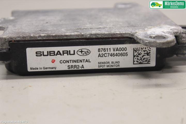 Subaru OUTBACK 15-20 Sensor Aktivt Kollisionsskydd