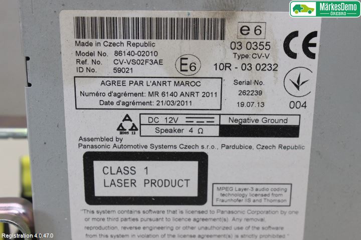 Toyota AURIS 13-19 Gps Navigator