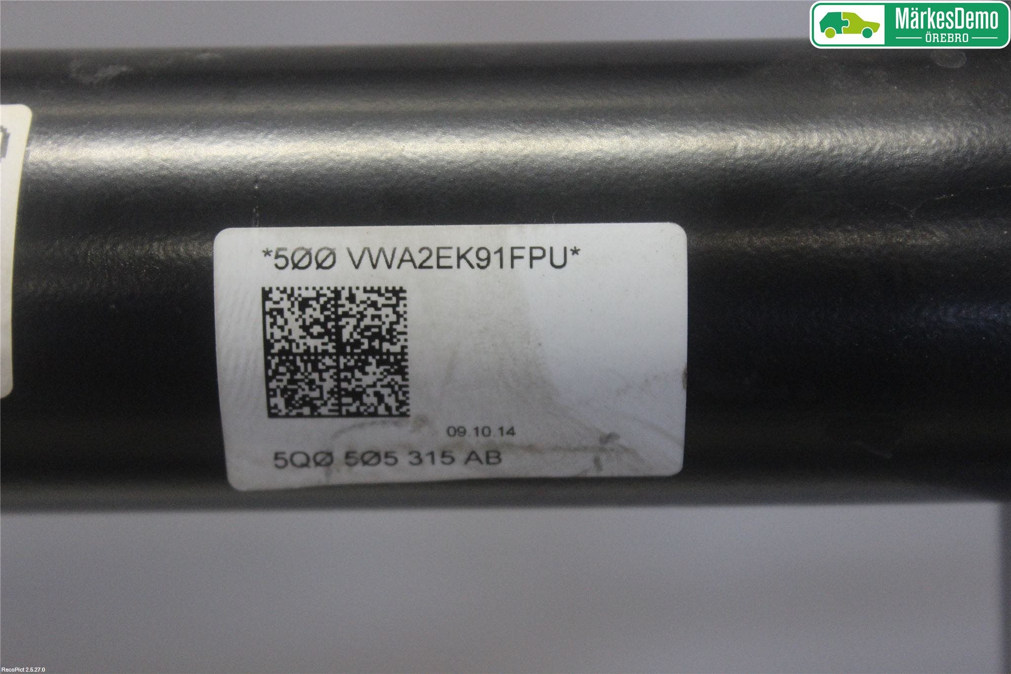 Audi A3/S3 8V 13-20 Bakaxelbalk