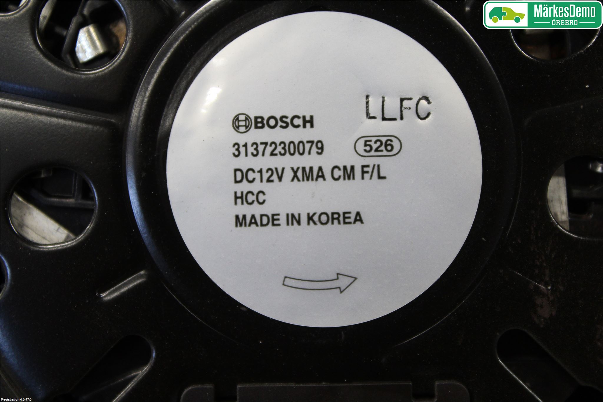 Kia CARENS III 13-19 Kylfläkt El