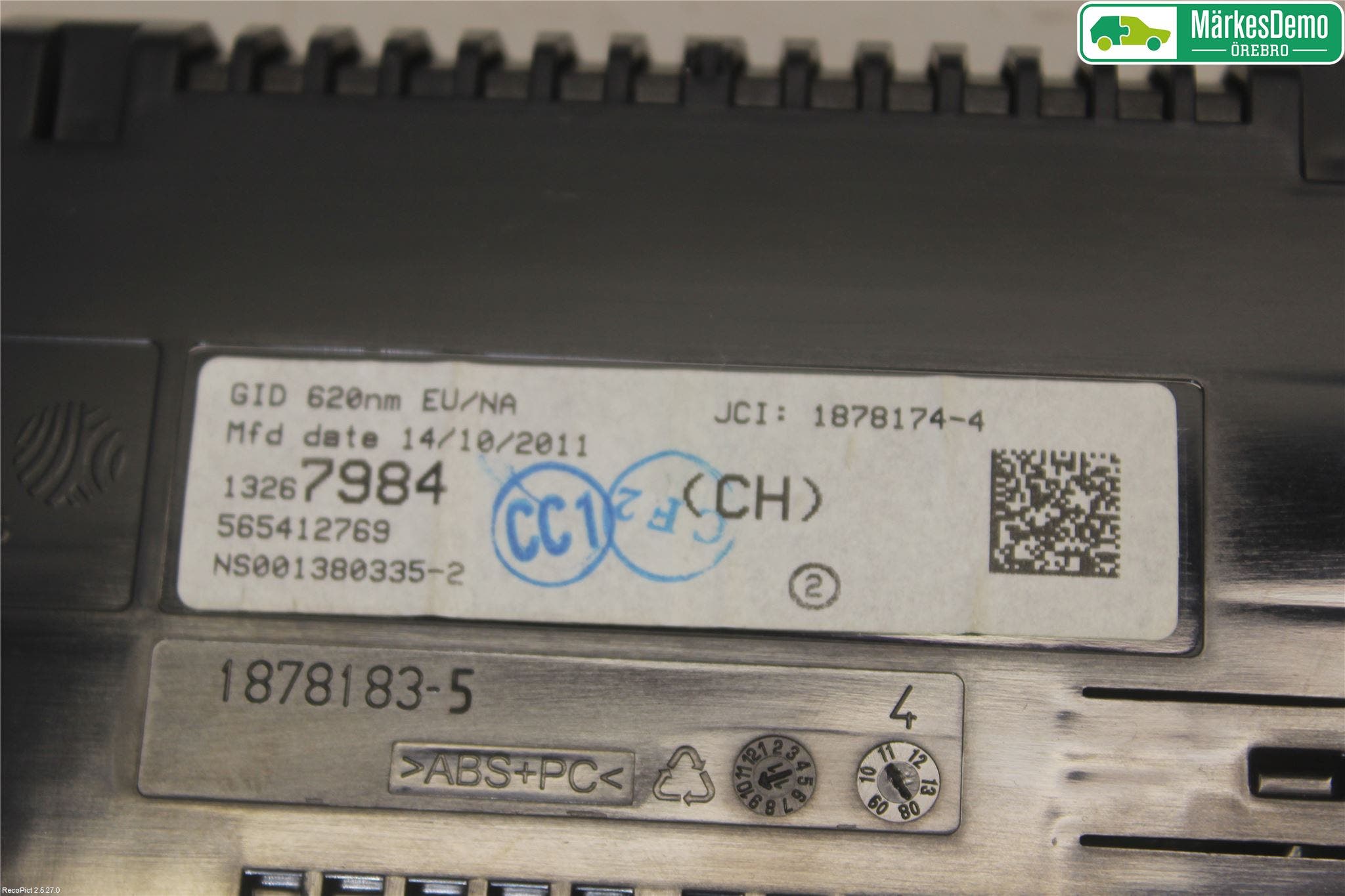 Opel ASTRA J 10-15 Färddator