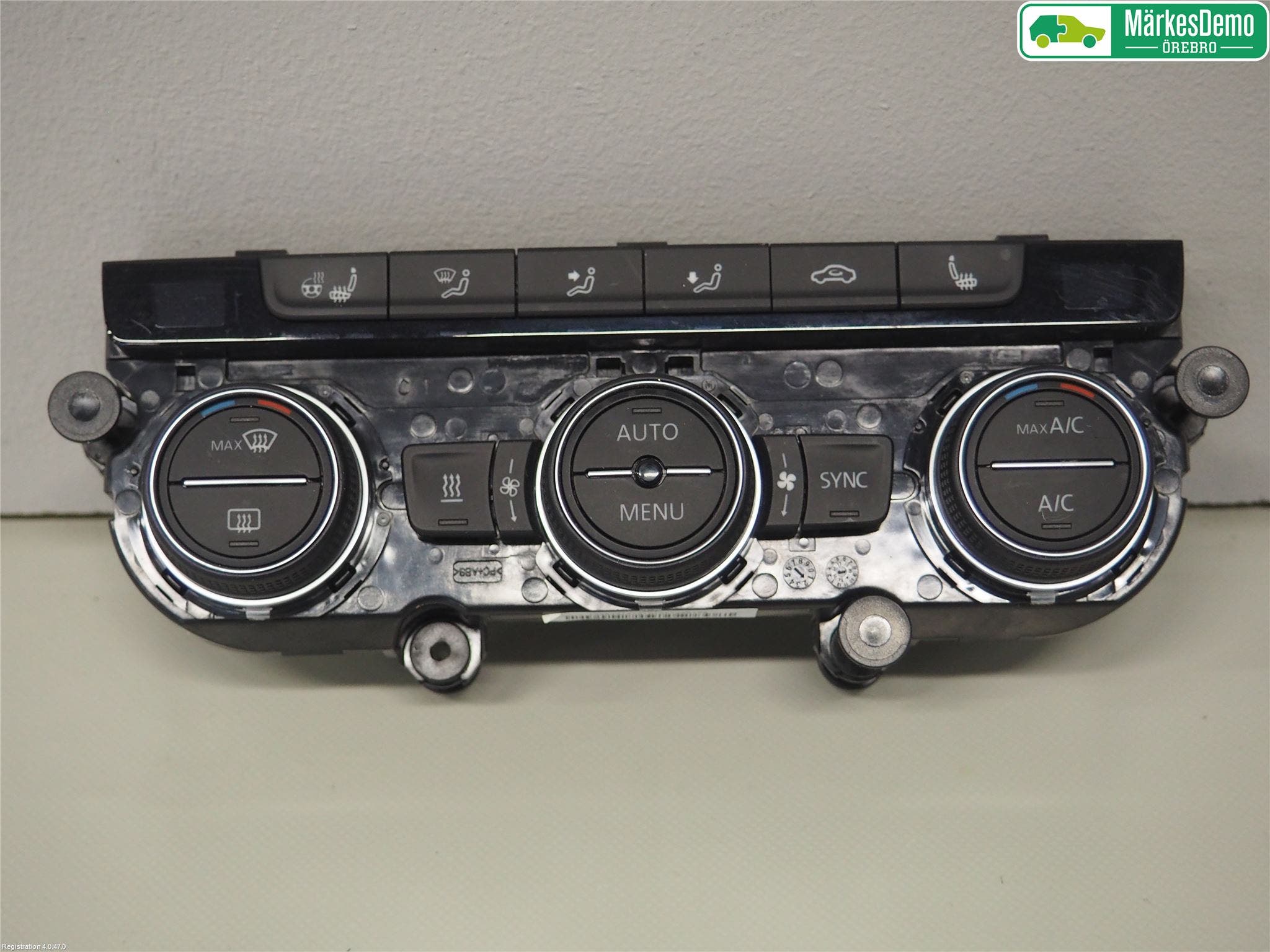 Volkswagen VW PASSAT 15-19 Ac Styrenhet Ac Manöveren