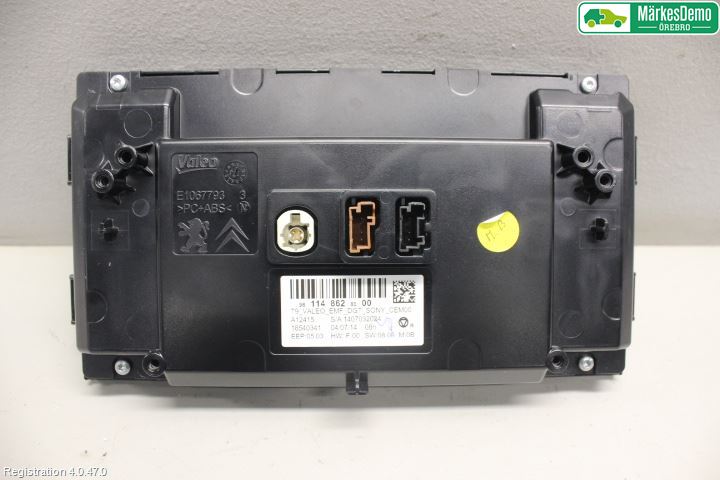 Peugeot 308 14-21 Bildskärm