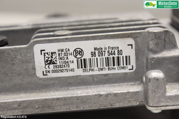 Citroen C4 II 11-18 Styrenhet Övrigt