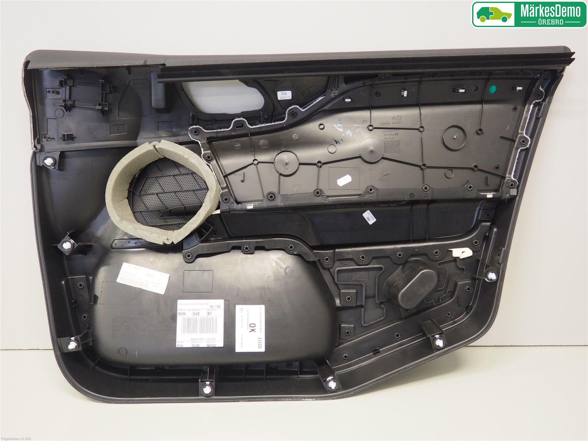 Citroen C4 II 11-18 Dörrklädsel Vä